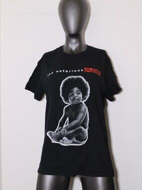 The Notorious B.I.G. "Ready to Die" 1994 Album Cover Graphic Tee - Size M